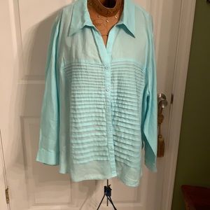 Tweeds 100% linen shirt